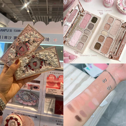 Strawberry Cupid Premium Makeup Set – 3-in-1 Luxury Cosmetic Collection