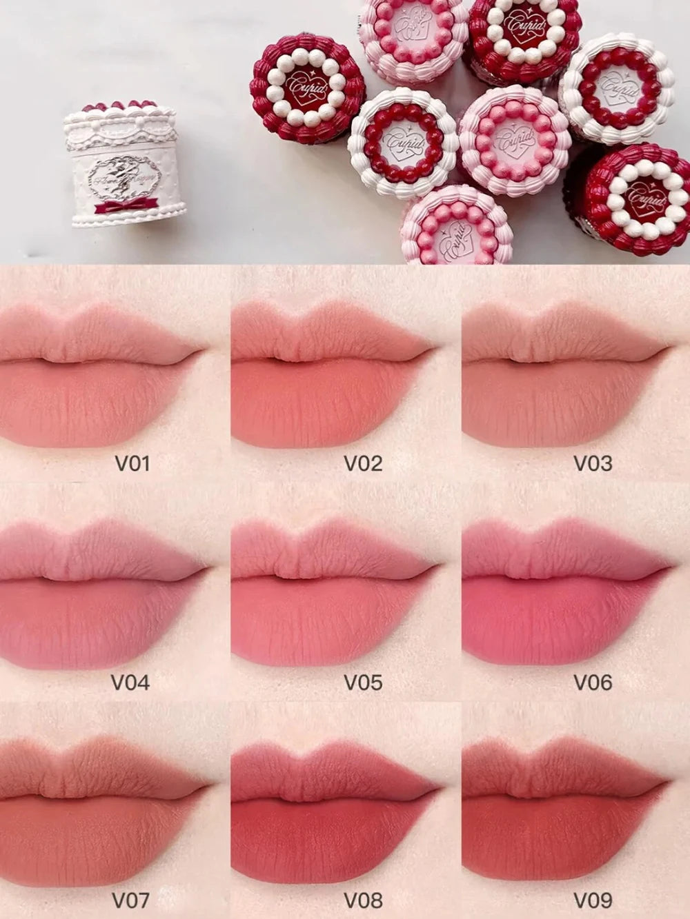 Strawberry Cupid Premium Makeup Set – 3-in-1 Luxury Cosmetic Collection