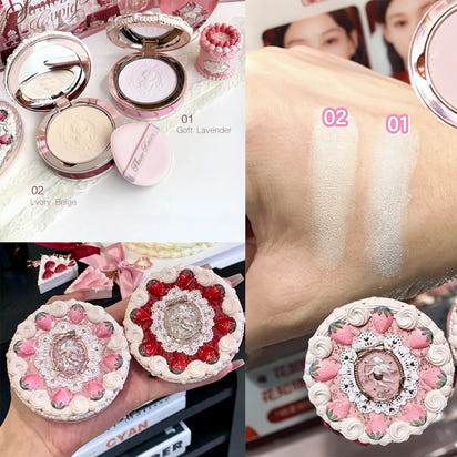 Strawberry Cupid Premium Makeup Set – 3-in-1 Luxury Cosmetic Collection