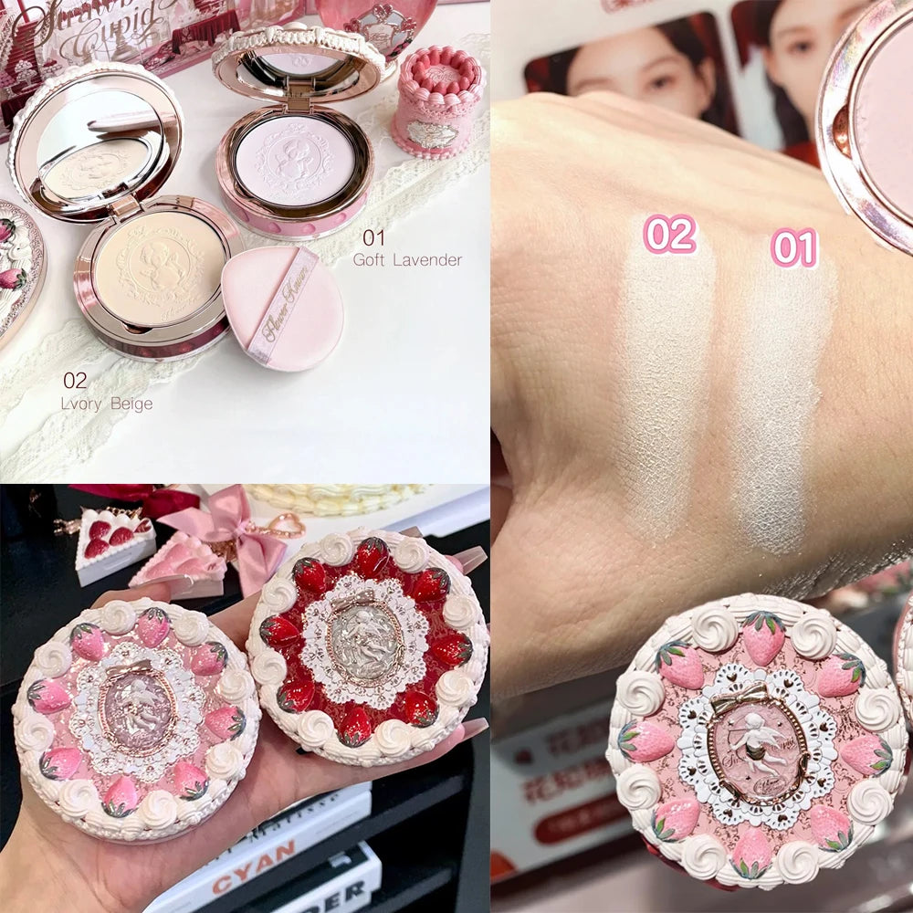 Strawberry Cupid Premium Makeup Set – 3-in-1 Luxury Cosmetic Collection