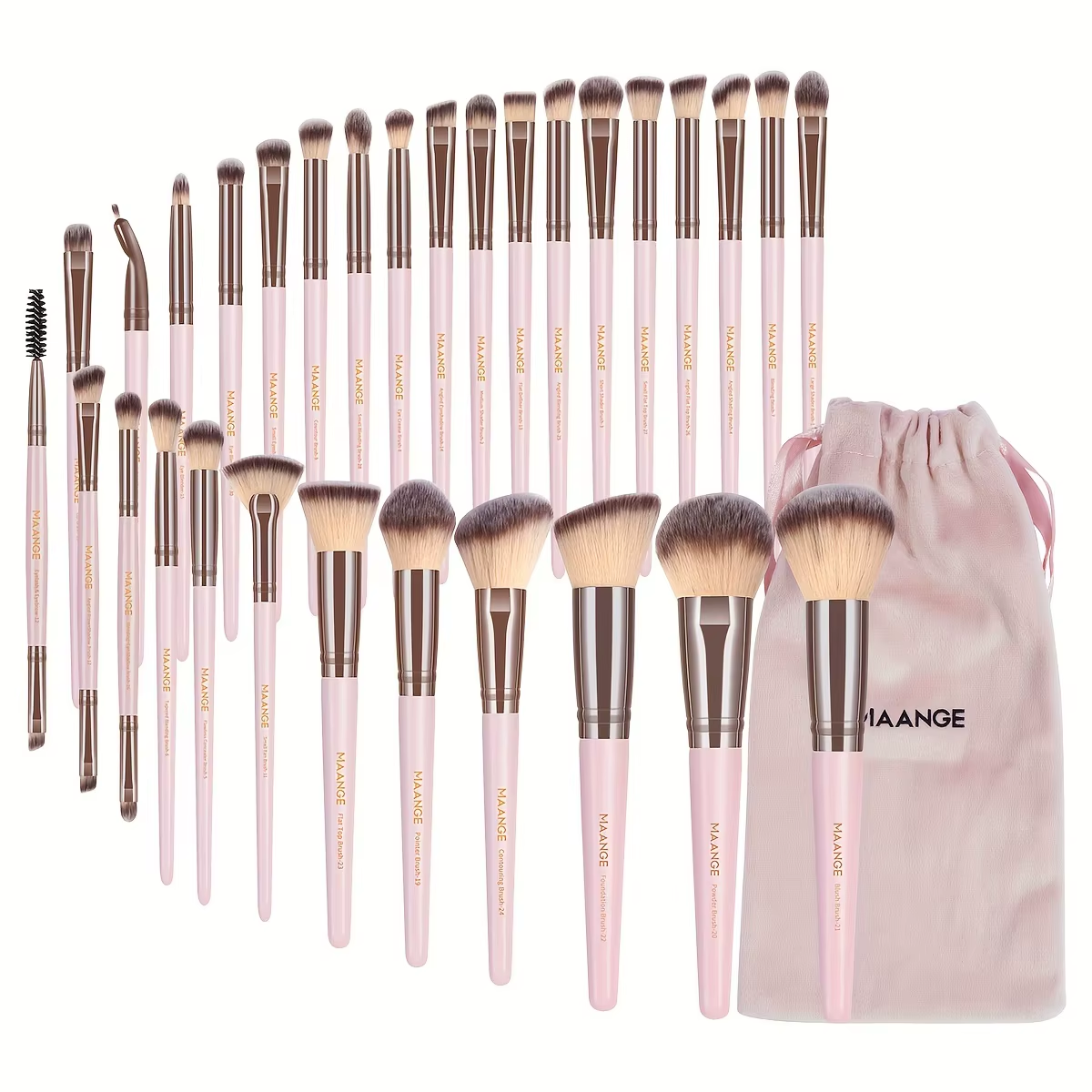 30pcs Professional Makeup Brush Set
