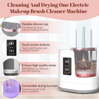 3-in-1 Electric Makeup Brush Cleaner Machine