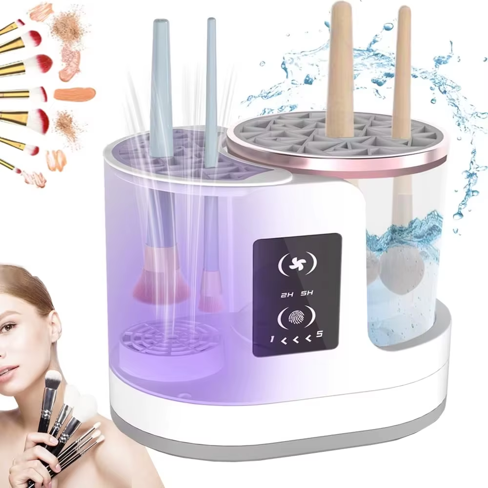 3-in-1 Electric Makeup Brush Cleaner Machine