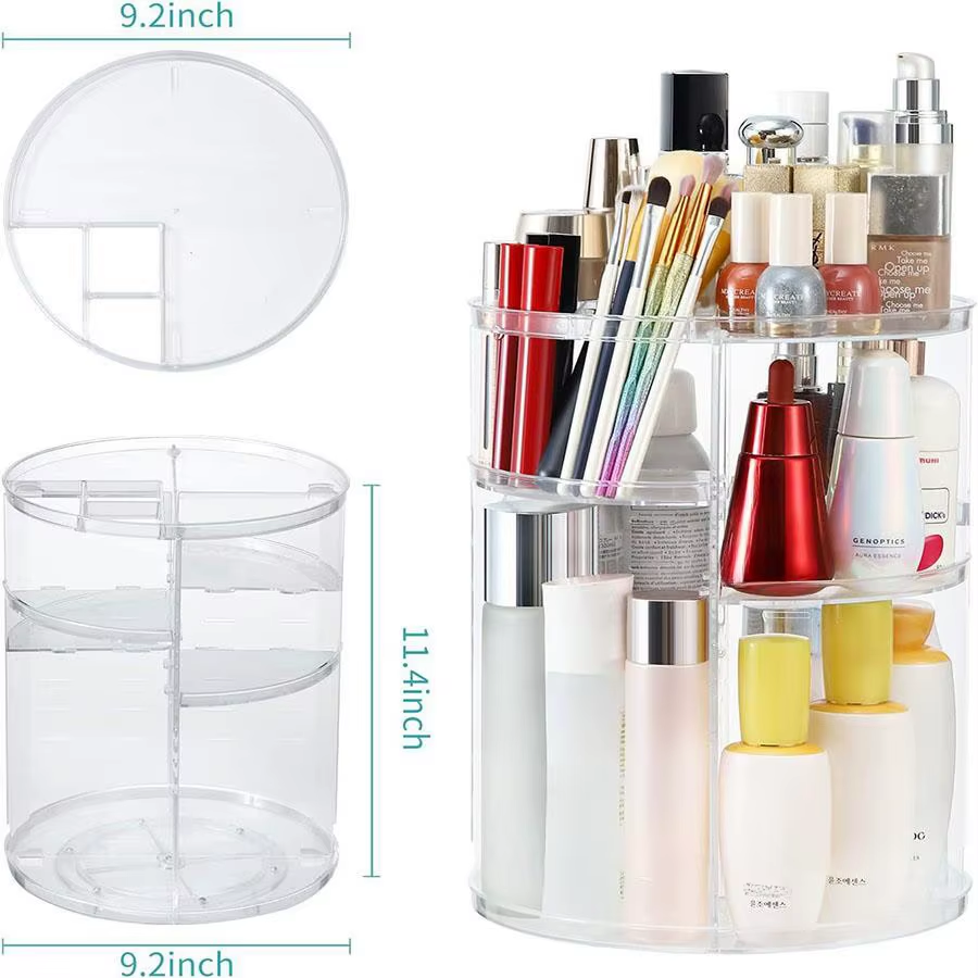 Cosmetic Organiser, 360 degree rotatable