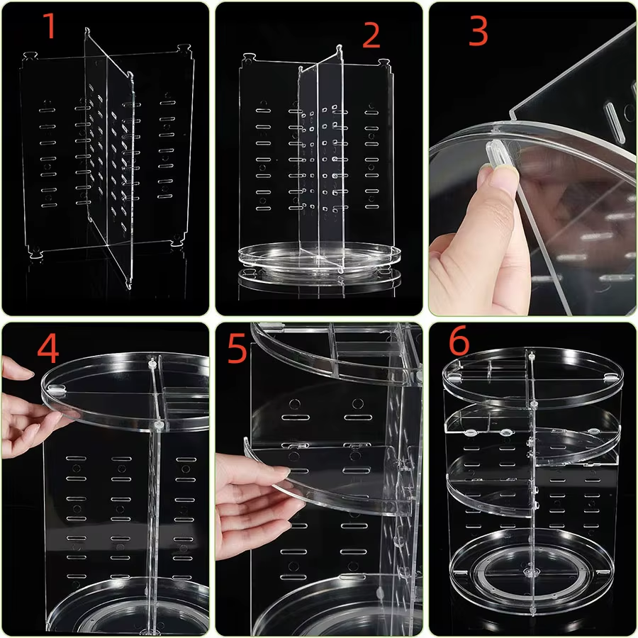Cosmetic Organiser, 360 degree rotatable